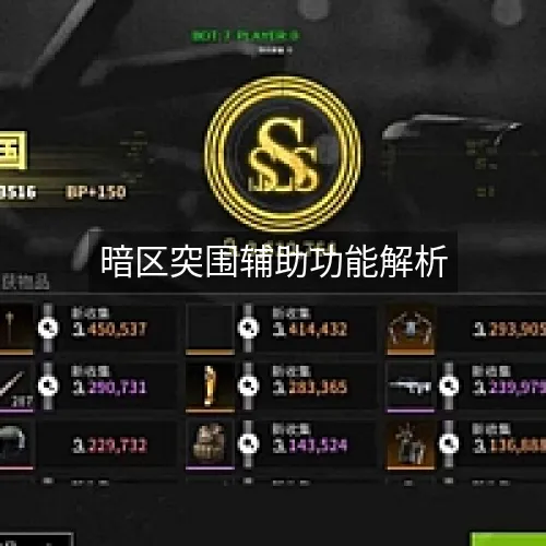 暗区突围辅助功能解析